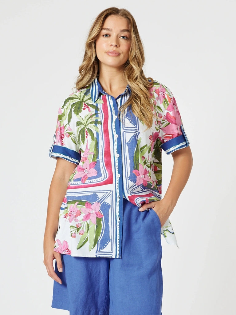 Monaco Shirt - Sardinia Blue 