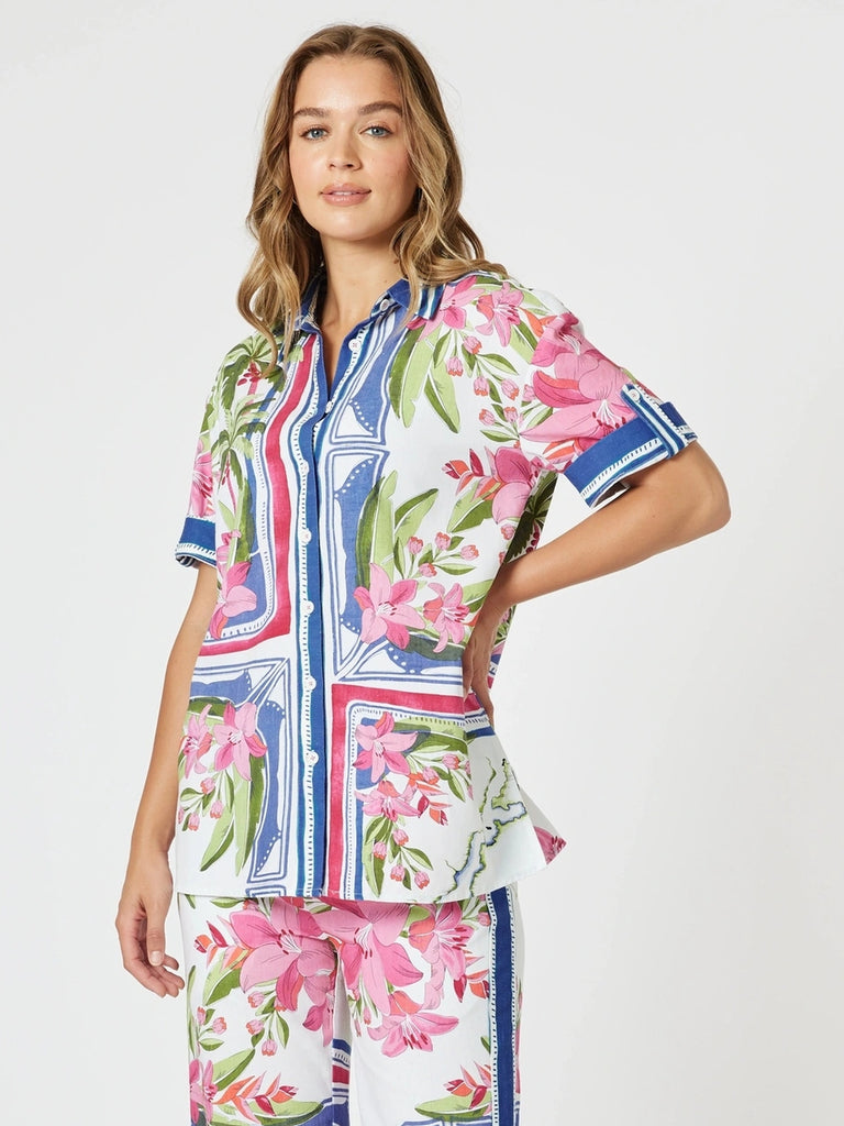 Monaco Shirt - Sardinia Blue 