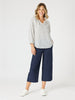 Get Dotty Top-Navy/White