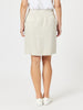 Stitch Hem Skirt - Natural