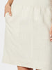Stitch Hem Skirt - Natural