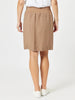 Stitch Hem Skirt - Nutmeg