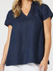 Beau Lino Top-Navy