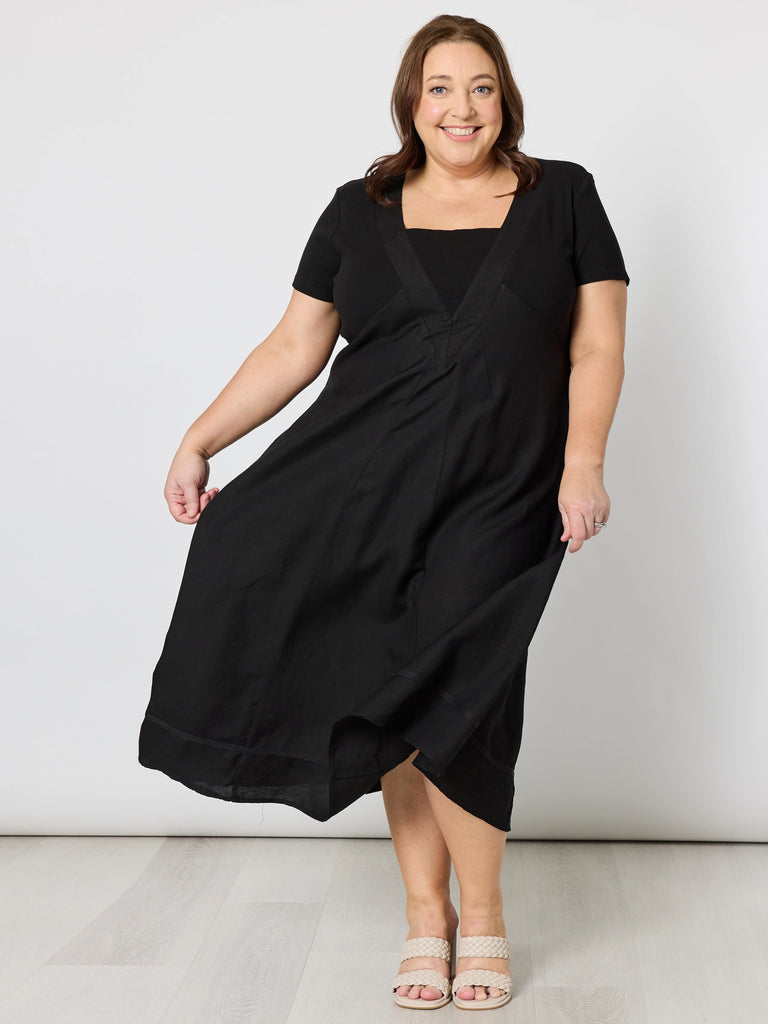 Lino Le Marais Dress - Black