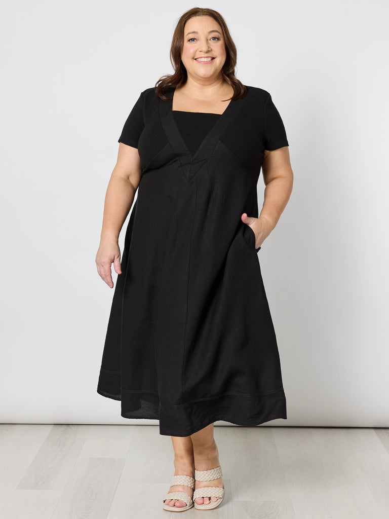 Lino Le Marais Dress - Black