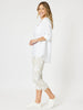Morro Bay Pant - Natural / White