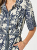 Palm Cove Dress-Navy Multi