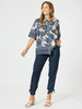 Palm Cove Shirt-Navy Multi