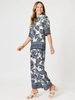 Palm Cove Pant-Navy Multi