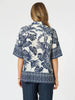 Palm Cove Shirt-Navy Multi