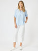 Marine Stripe Print Top - Blue/White gordon smith