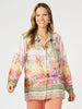 Passport Shirt-Sunset Multi