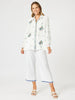 Peacock Embroidered Shirt - White Multi GORDON SMITH. HAMMOCK AND VINE
