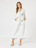 Peacock Embroidered Shirt - White Multi GORDON SMITH. HAMMOCK AND VINE