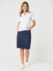San Marino Skirt-Navy