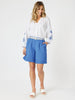 The Lino Short - Sardinia Blue