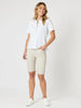 Polo Top - White/Natural gordon smith