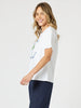 Cote D Azur Tee-White