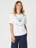 Cote D Azur Tee-White