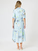Destination Print Maxi Dress - Pale Blue