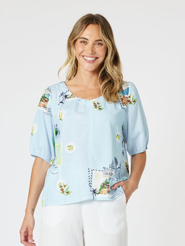 Destination Top-Pale Blue