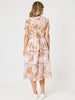 Haiti Dress - Pink/ Natural
