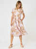 Haiti Dress - Pink/ Natural