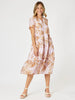 Haiti Dress - Pink/ Natural
