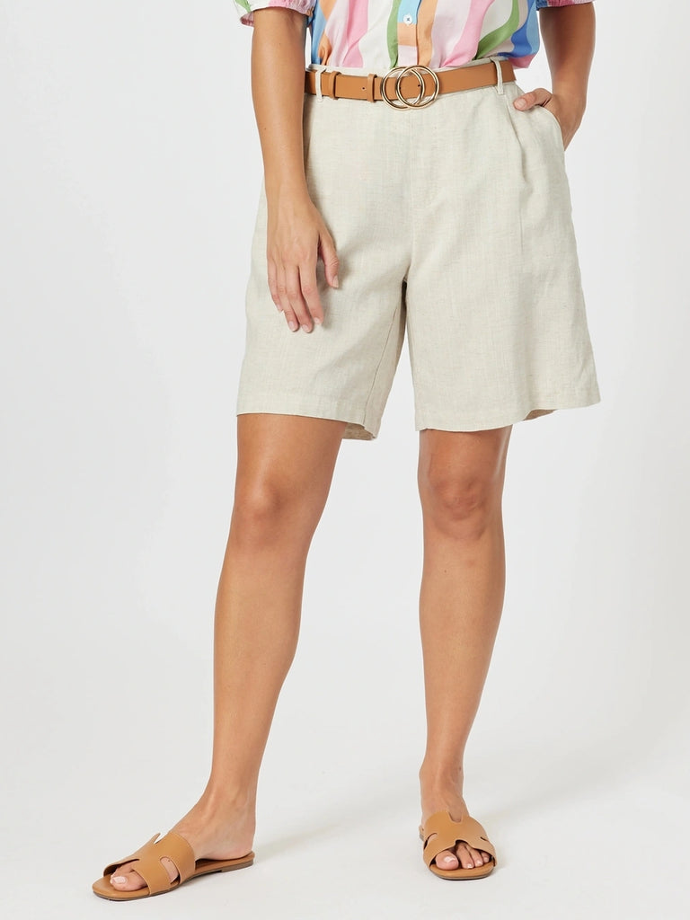 The Lino Short - Natural