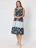 Palm Springs Midi Dress - Navy