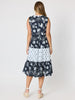 Palm Springs Midi Dress - Navy
