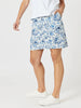 Alexandria Floral Print Skirt - Blue/White GORDON SMITH