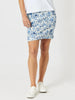 Alexandria Floral Print Skirt - Blue/White GORDON SMITH