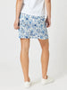 Alexandria Floral Print Skirt - Blue/White GORDON SMITH