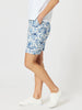 Alexandria Floral Print Skirt - Blue/White GORDON SMITH