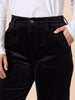Melrose Velvet Straight Leg Jean - Navy
