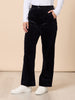 Melrose Velvet Straight Leg Jean - Navy