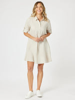 Lino Montana Dress - Natural