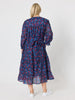 Cherry Delight Print Dress - Navy/ Red