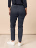 Cherry Print Pant - Navy/ White
