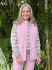 Hampton Quilted Vest - Blush