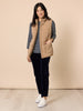 Hampton Quilted Vest-Caramel