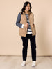 Avenue Slim Leg Cord Pant - Navy