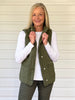 Hampton Quilted Vest - Khaki