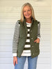 Hampton Quilted Vest - Khaki