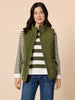 Hampton Quilted Vest - Khaki