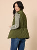 Hampton Quilted Vest - Khaki