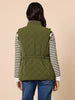 Hampton Quilted Vest - Khaki