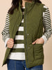 Hampton Quilted Vest - Khaki