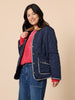 Colorado Quilted Jacket - Navy